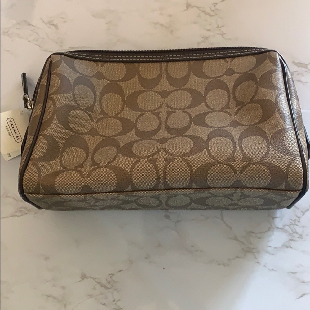 Authentic Coach Make up Bag
